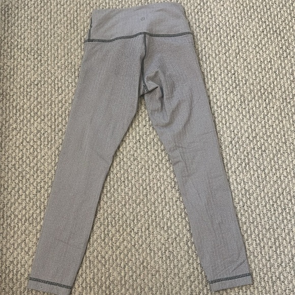 lululemon white herringbone leggings - Picture 2 of 3